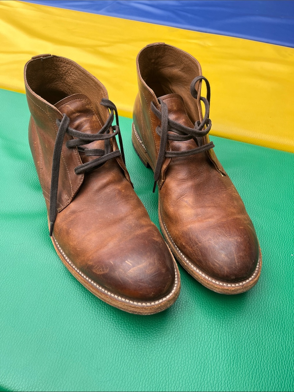 Men's Frye Bowery Chukka Boots - Classic 13 leather